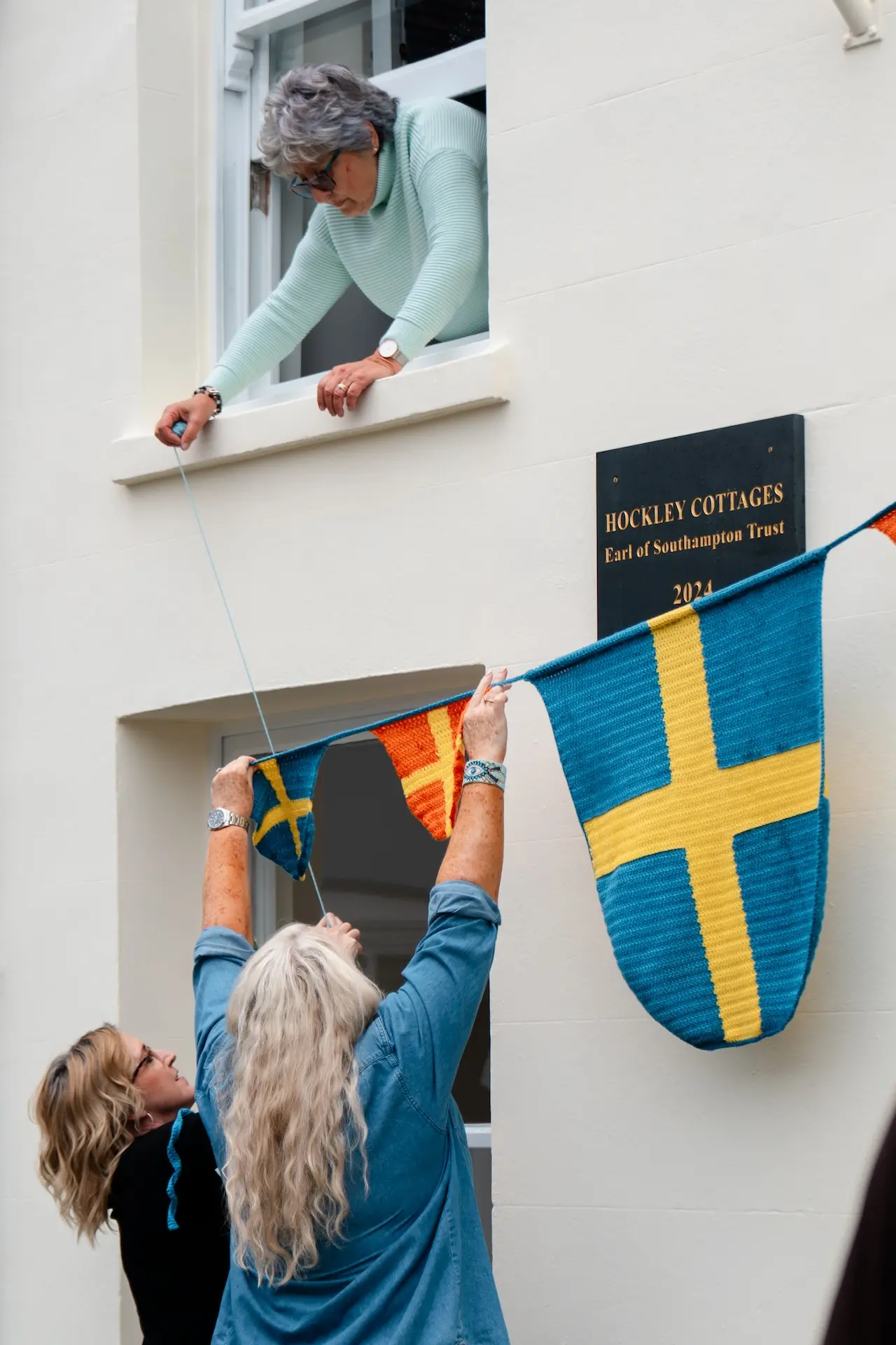Hanging Yarn Bunting