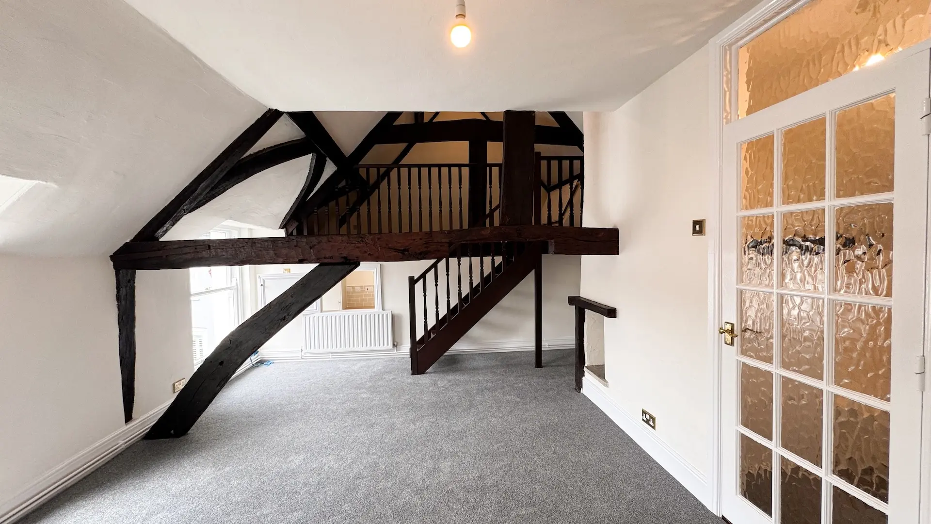 Almshouse Unfurnished Room Interior
