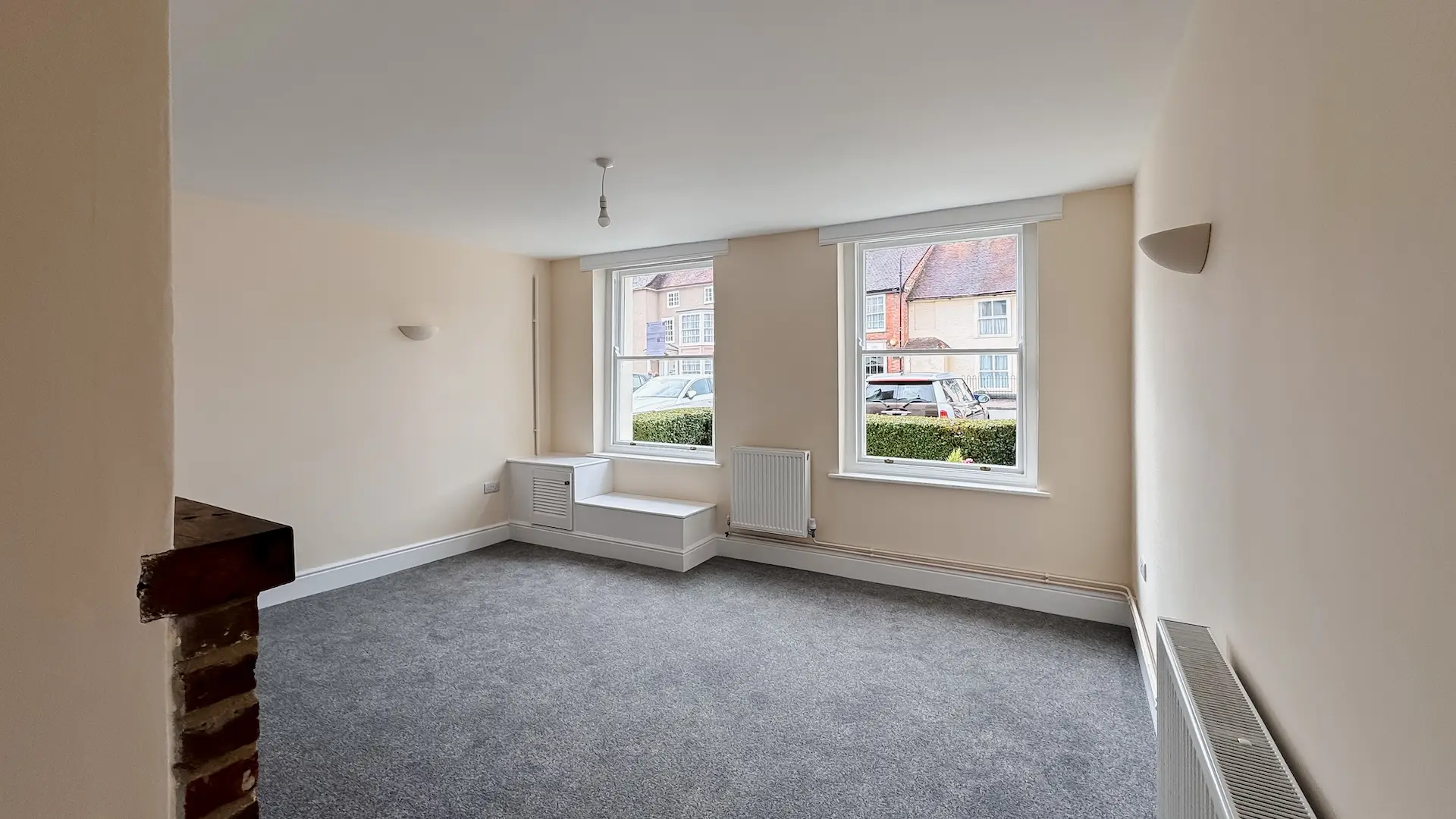Almshouse Unfurnished Room Interior