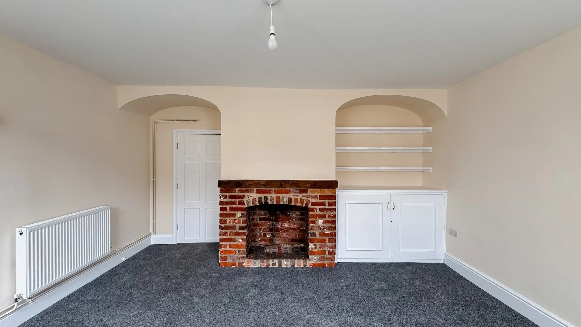 Almshouse Unfurnished Room Interior