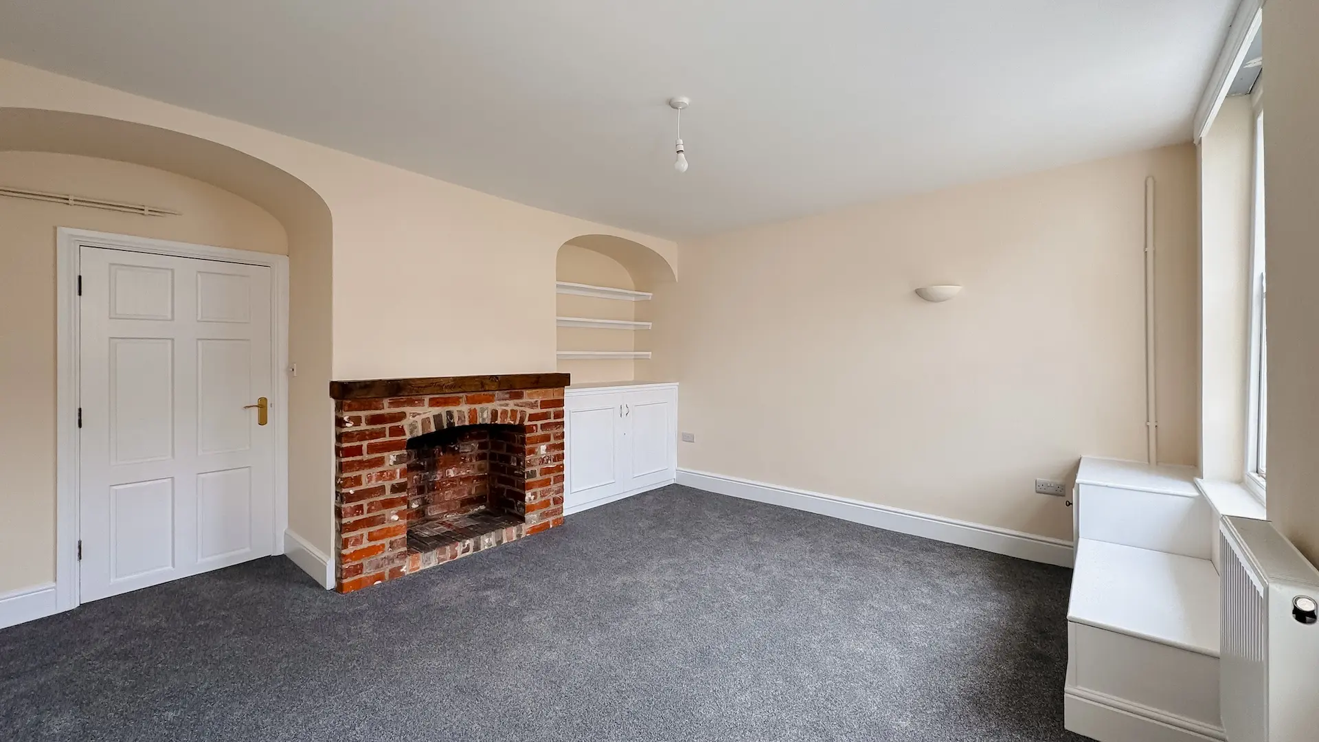 Almshouse Unfurnished Room Interior