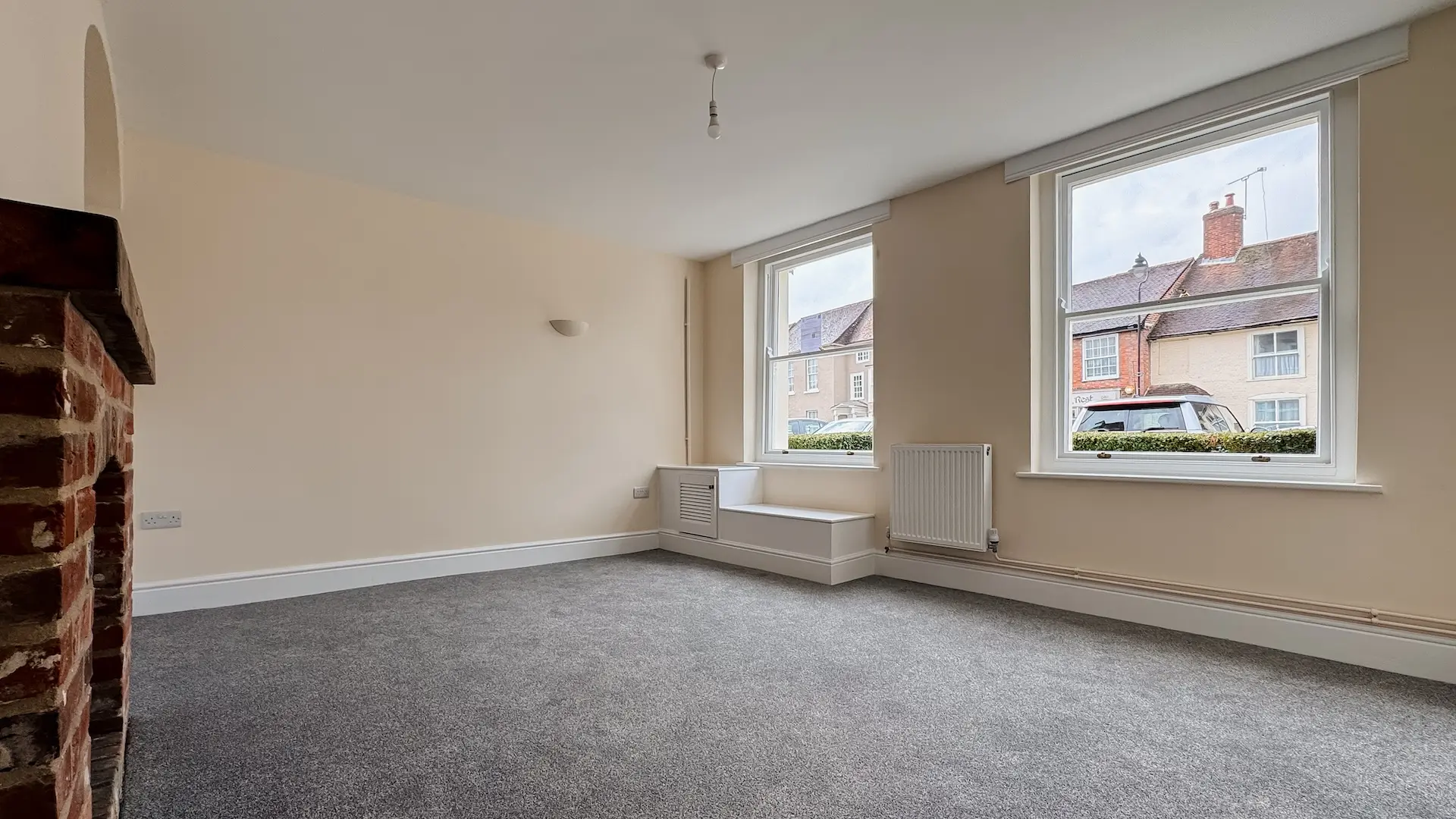 Almshouse Unfurnished Room Interior
