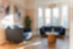 Comfortable waiting room for Private Ultrasound Cardiff clinic