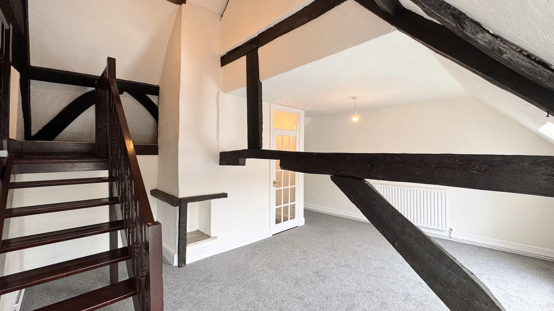 Almshouse Unfurnished Room Interior