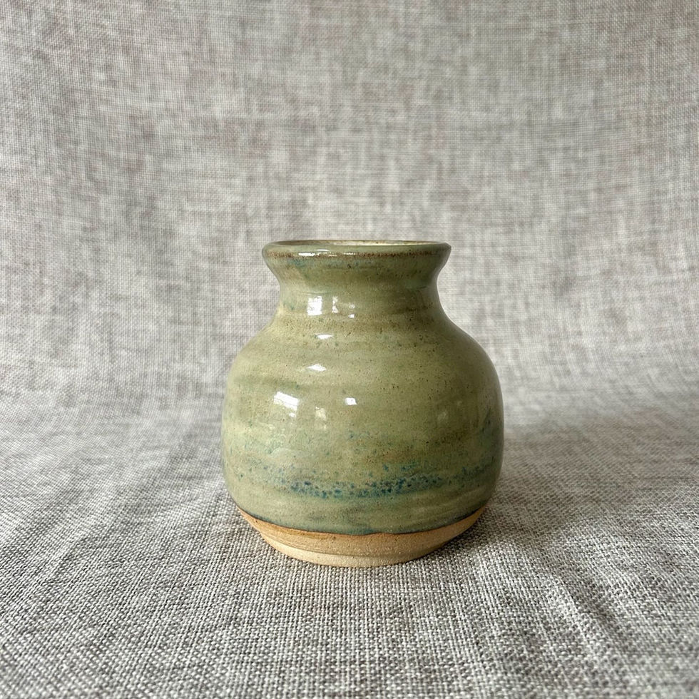 Small Green Vase