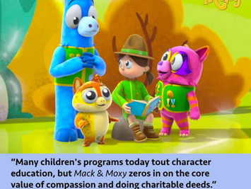 Mack and Moxy in Variety Magazine