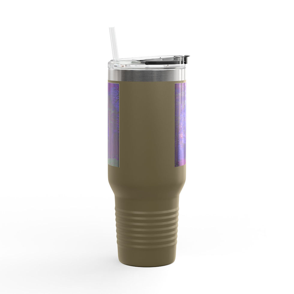 Thumbnail: Capuchin in Habitat Insulated Travel Mug, 40oz