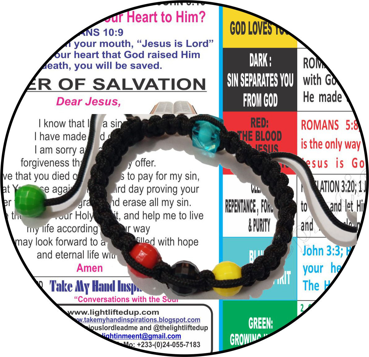 Salvation Bracelet Evangelism