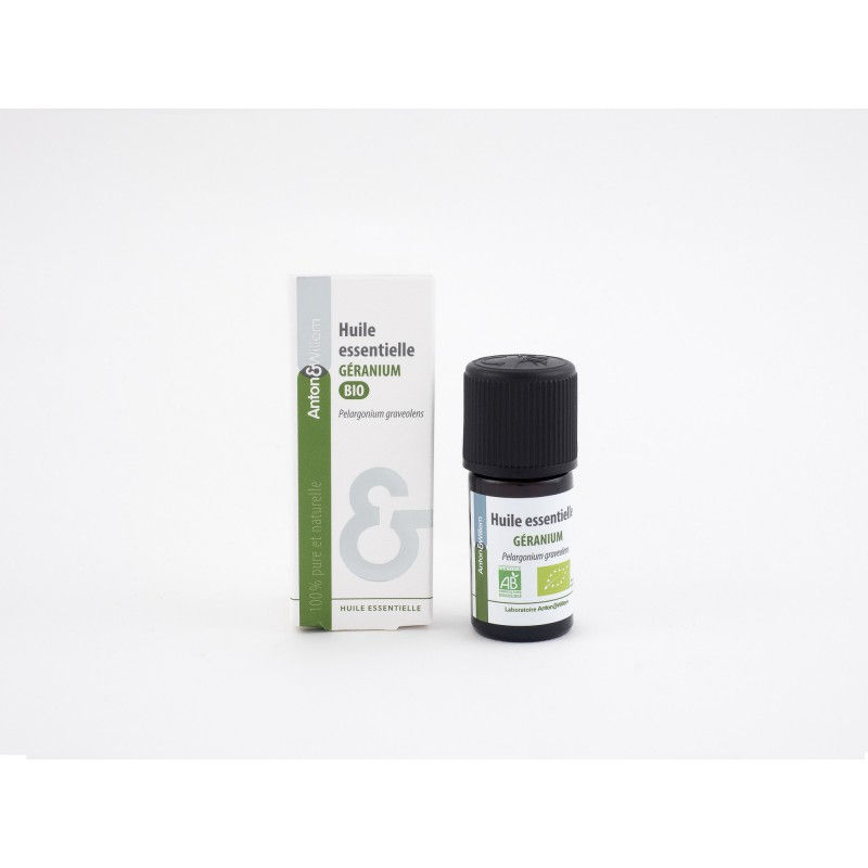 HUILE ESSENTIELLE DE GÉRANIUM BIO