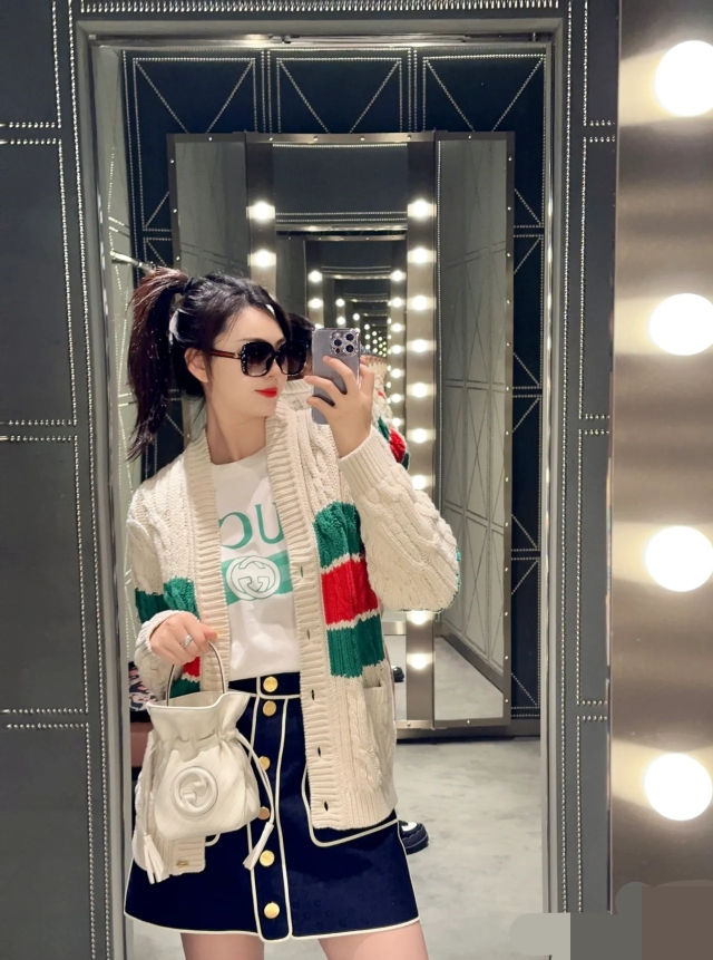 구* 웹 디테일 코튼 가디건