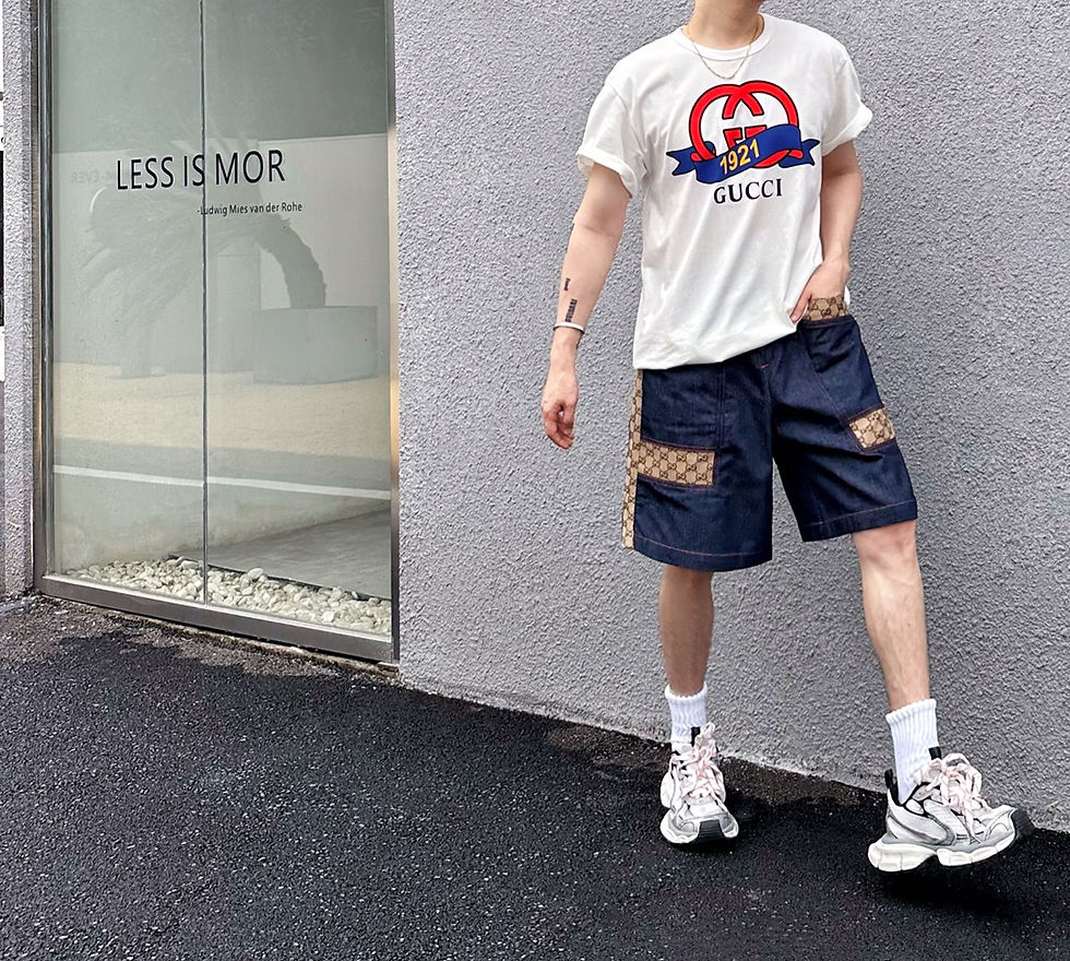 구* 1921 프린트 티셔츠