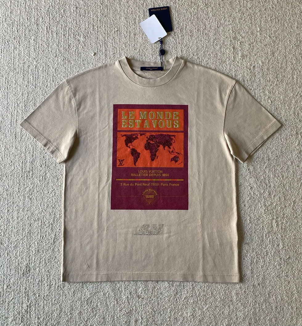 섬네일: 루*비통 로고 티셔츠