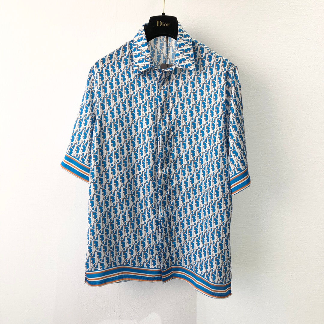 디* OBLIQUE 반소매 셔츠 (2color)