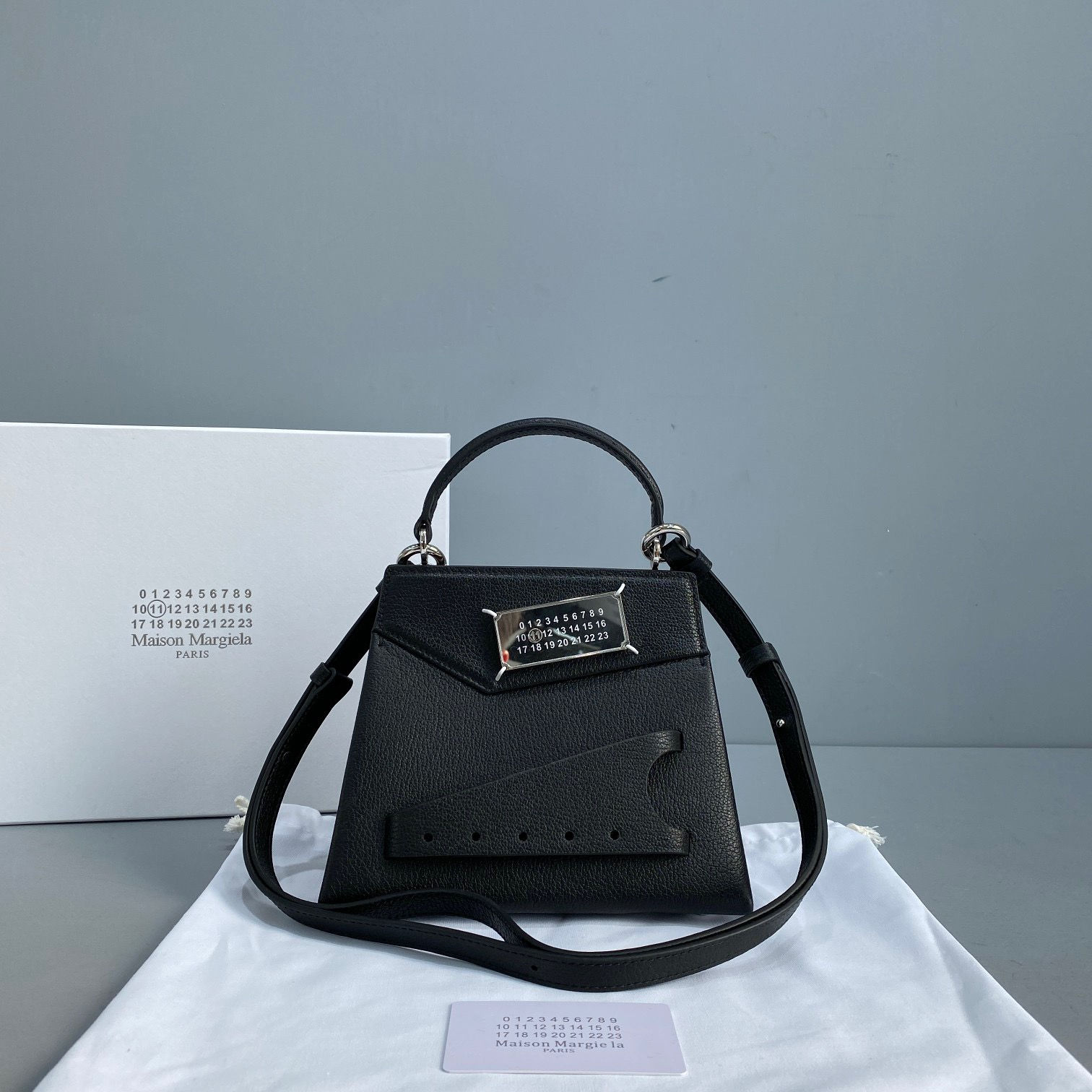 [하이앤드] 메* 마르지엘라  Snatched 스몰 탑 핸들 백 (3color)