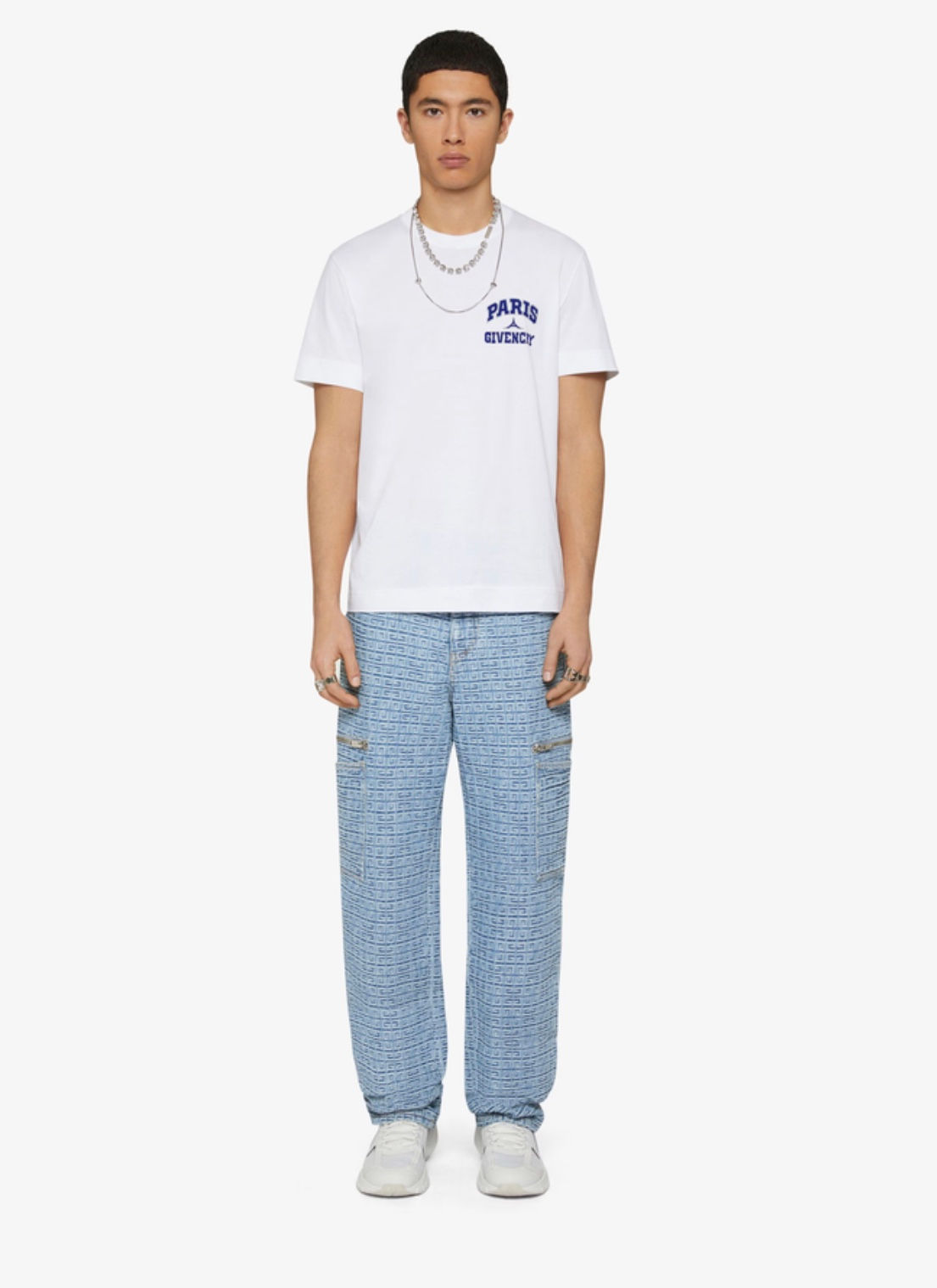 지*시 파리 반팔 티셔츠