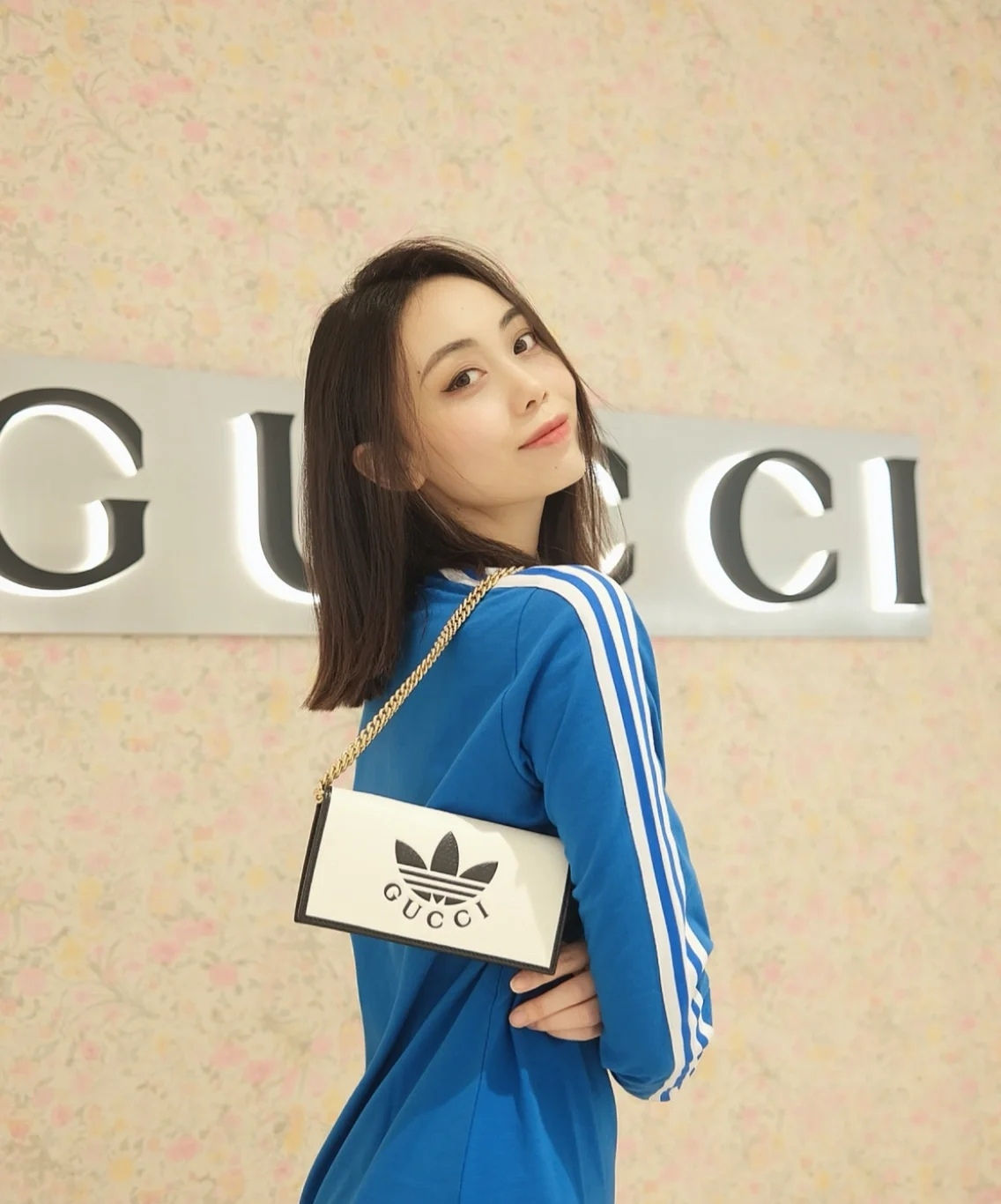 아디다스X구* 체인 지갑(4colors)