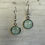 Thumbnail: Geo Breeze Glass Cabochon Earrings
