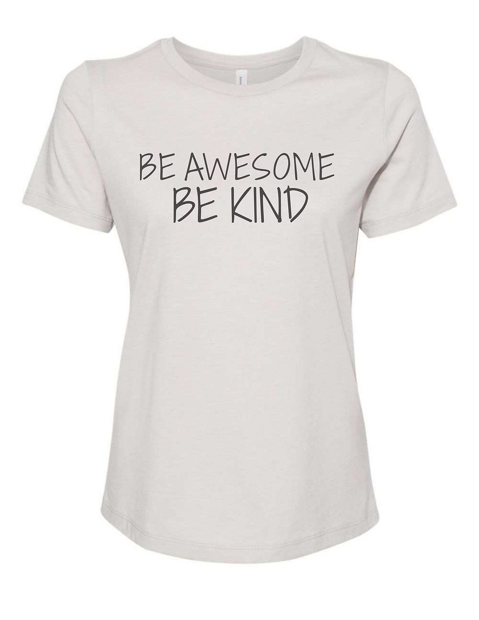 Thumbnail: Be Awesome Be Kind Graphic Tee – Inspirational Positive Quote Shirt