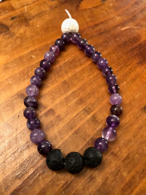 Infusion Mala Bracelet with Amethyst