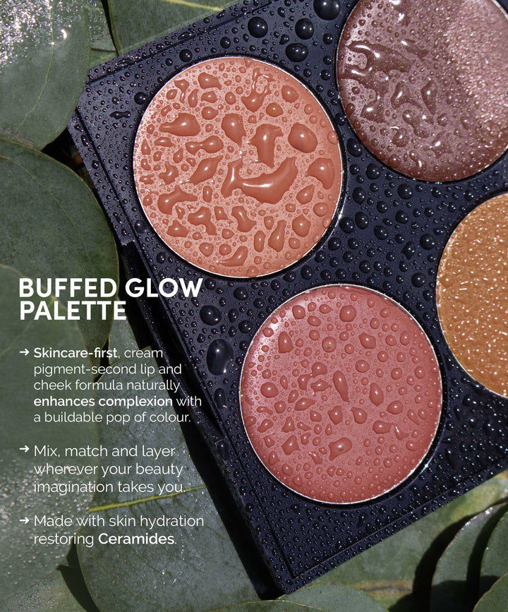 Thumbnail: FITGLOW MULTI-USE CERAMIDE CREAM LIP + CHEEK PALETTES