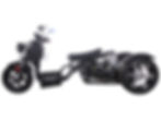 Matte Black Maddog Gas Trike 50cc