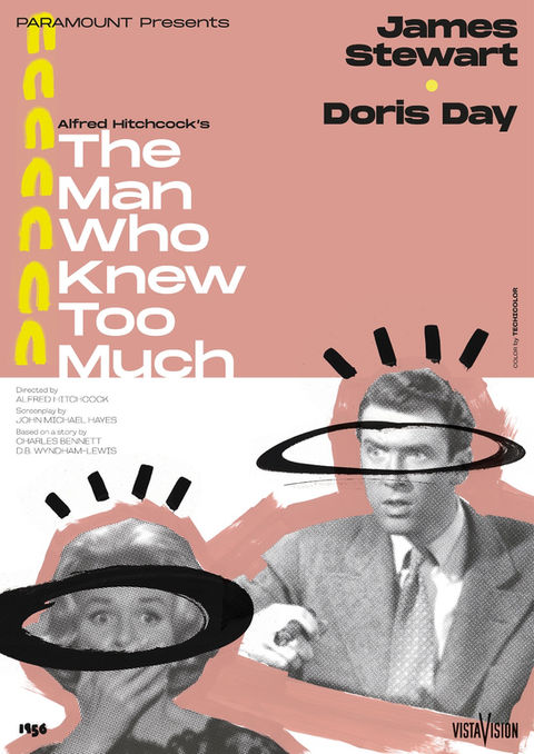 The Man Who Knew Too Much  Art Poster