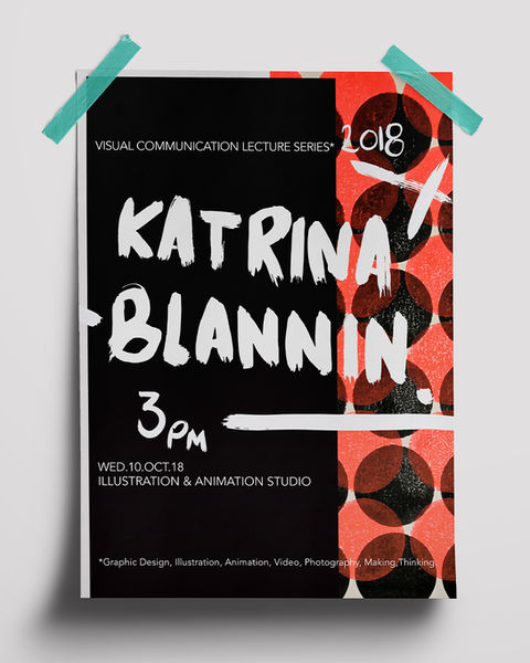 Lecture Poster Art Design Uni