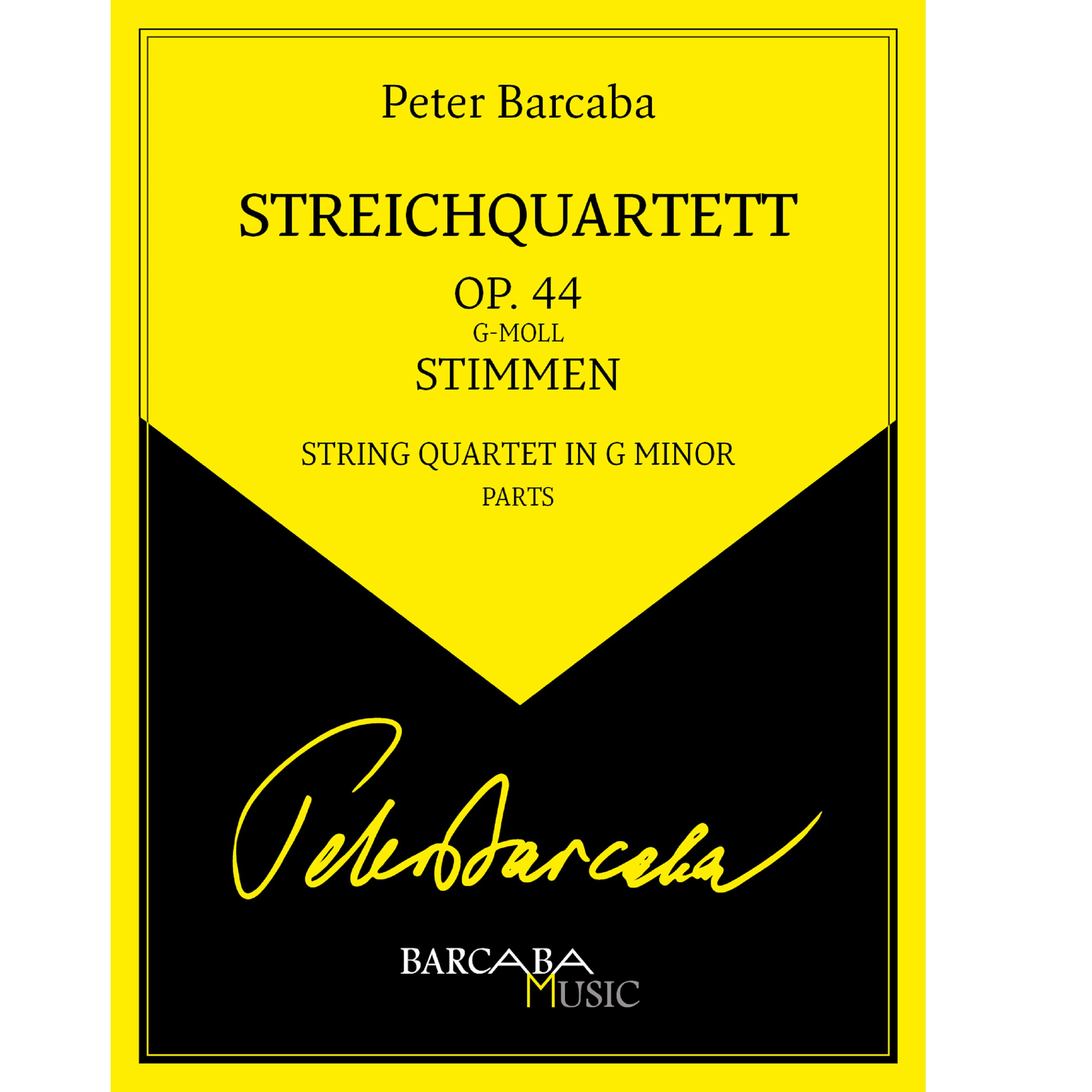 Streichquartett Op. 44 (Stimmen)