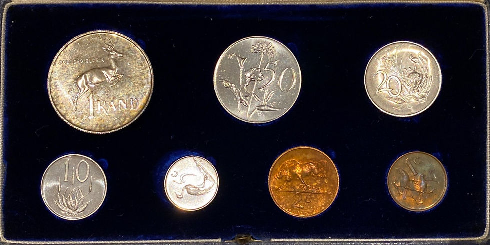 S. Africa: 1966 Short Proof Set (Original Box)