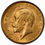 Thumbnail: S. Africa: 1926 KGV Gold 1/2 Pound/Sovereign PCGS Certified MS65