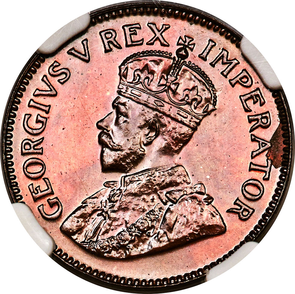 Thumbnail: S. Africa: 1931 KGV Proof Set NGC Certified PF64 - PF66