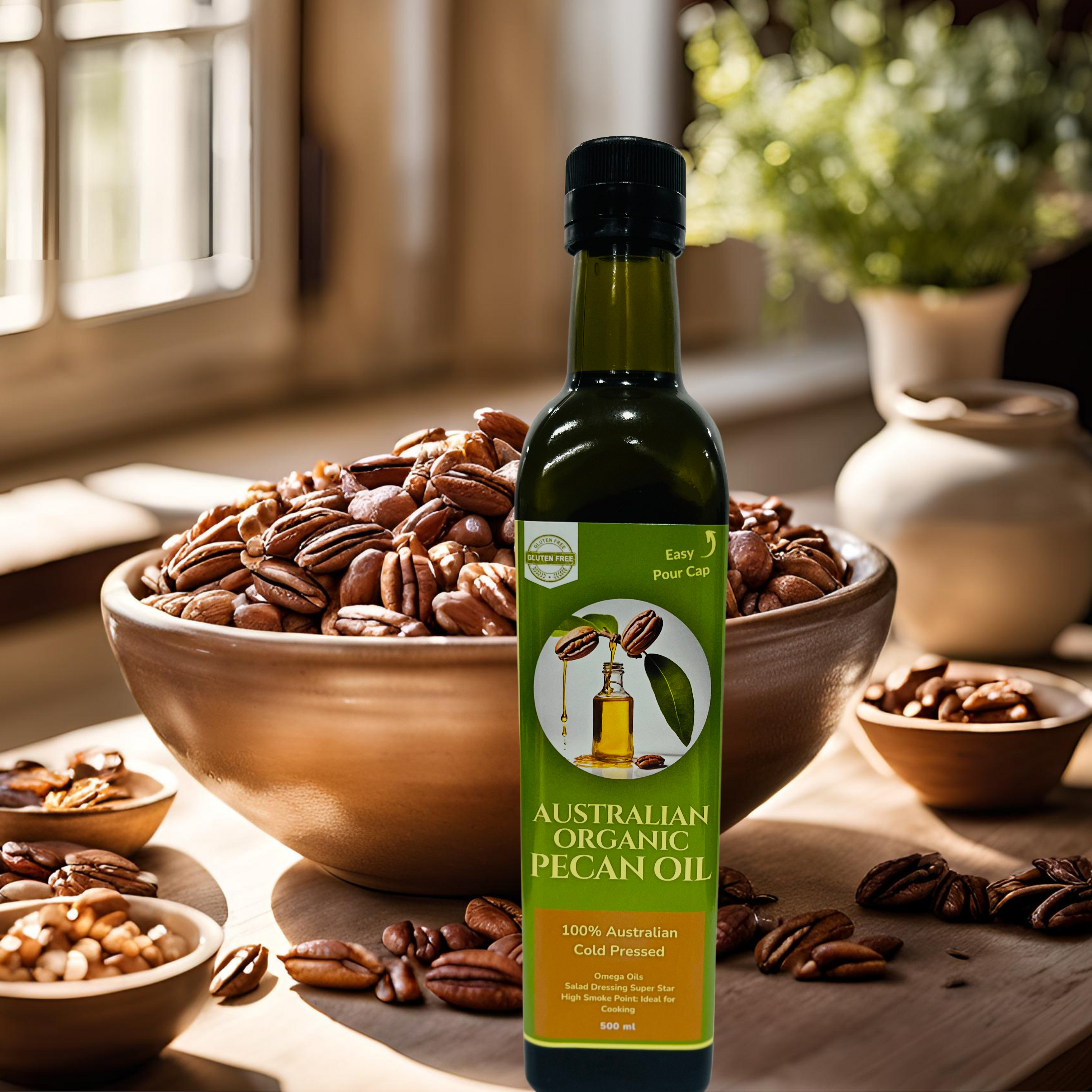 Organic Pecan Oil
