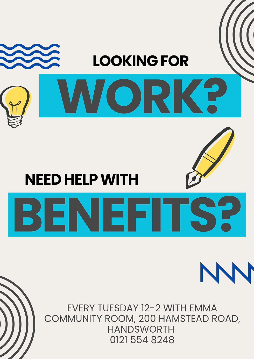 Work & Beneift Support