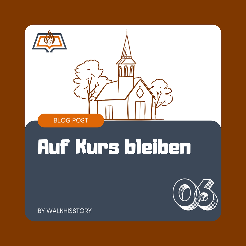 Auf Kurs bleiben