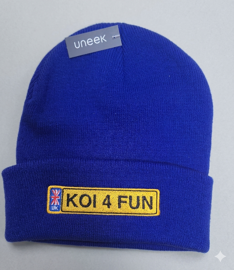 Royal Blue Beanie.