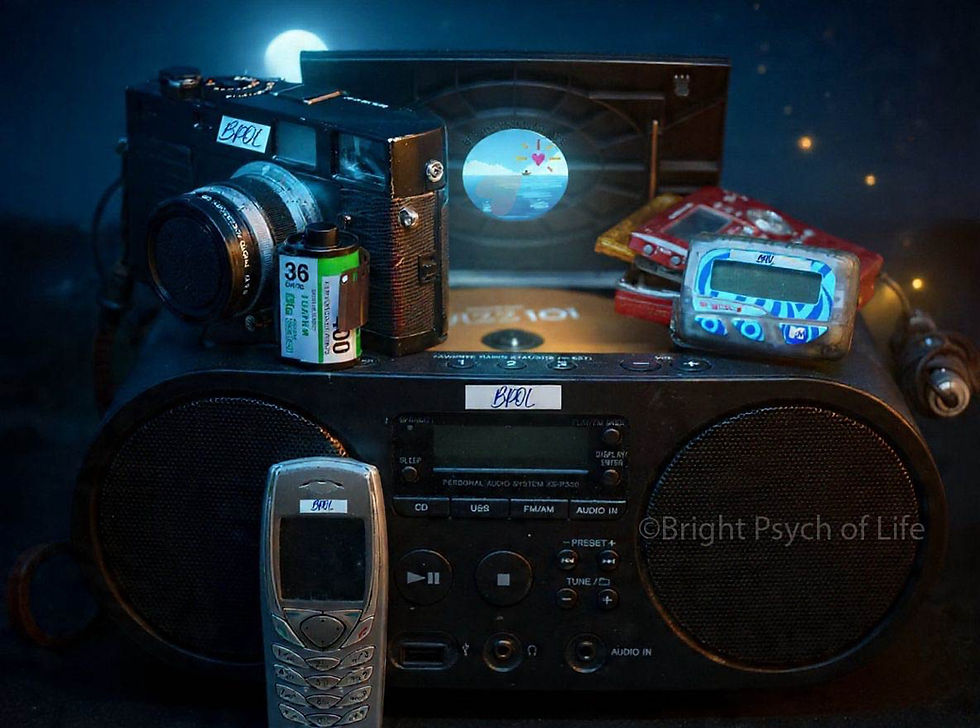 collection of low tech devices