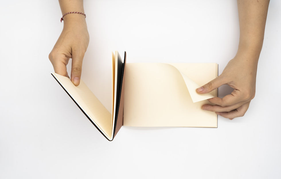 Küçük resim: Çift Taraflı Defter - L Tipi