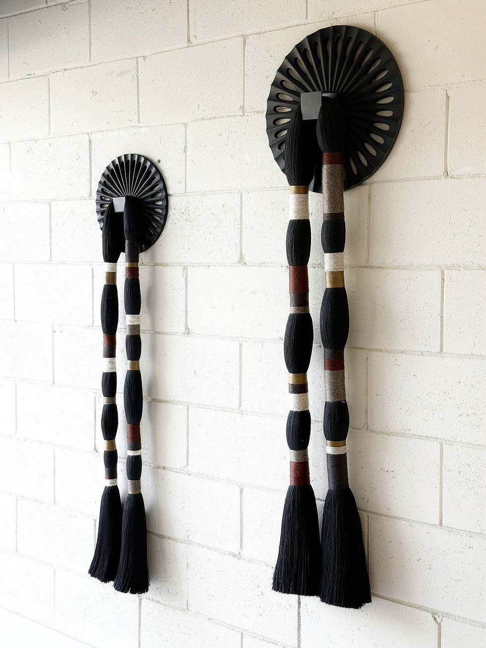 Thumbnail: Luna Tassels Black Set