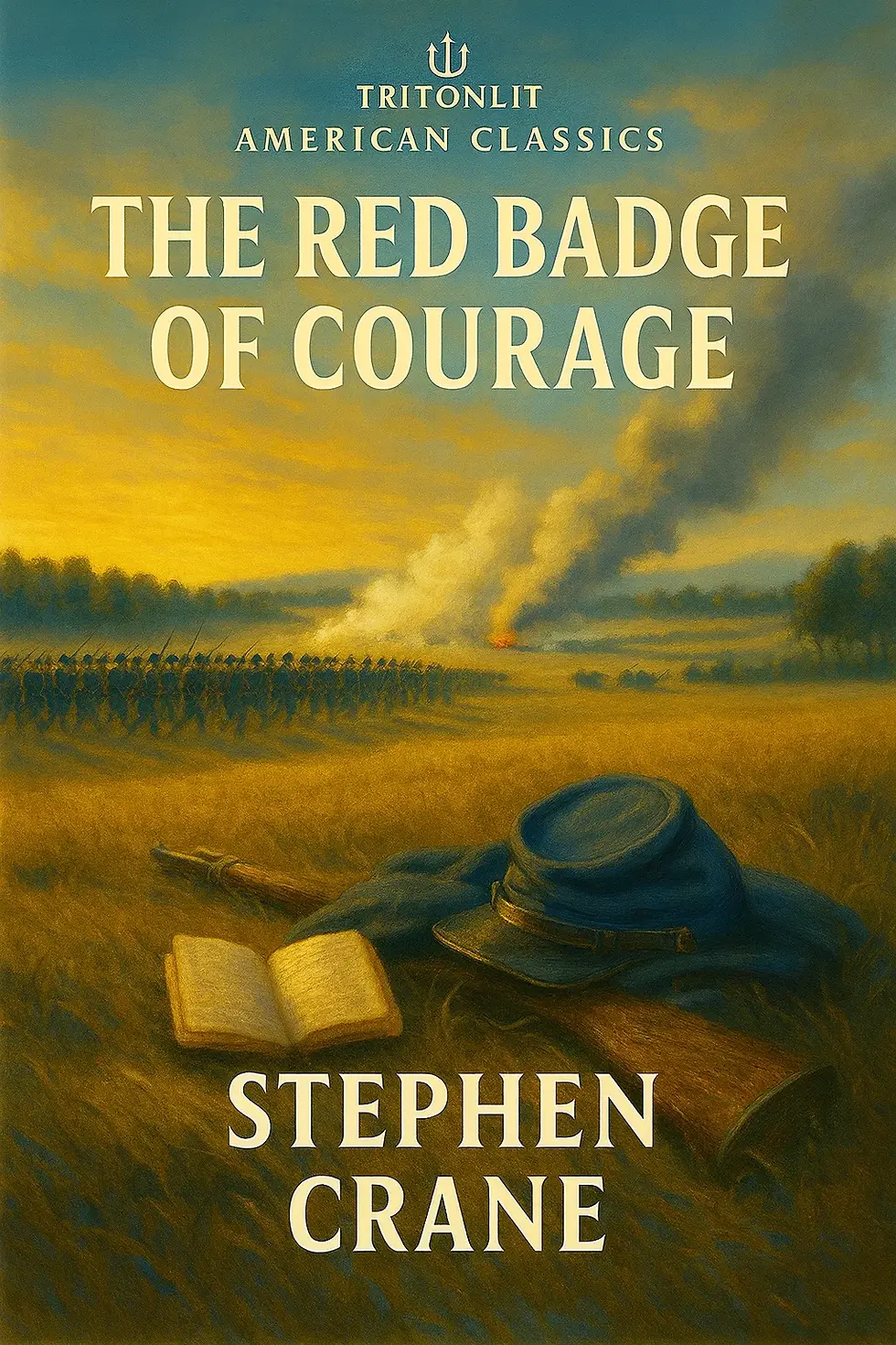 The Red Badge of Courage annotated edition front cover with TritonLit branding