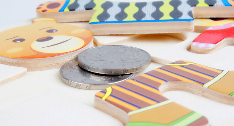 Thumbnail: DressUp Friends Wooden Puzzle Set