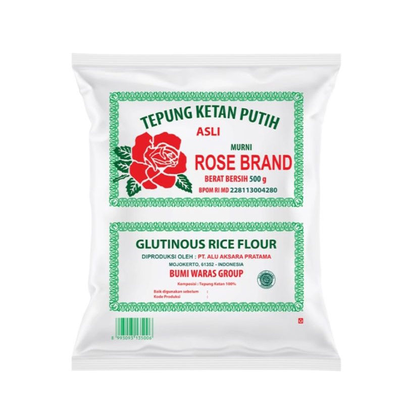 ROSE BRAND TEPUNG KETAN 500 GRAM