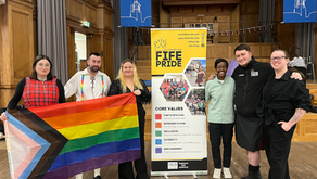 Dancing the Gay Gordons at Fife Pride's GAYlidh