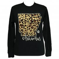 AR Leopard Black Long Sleeve