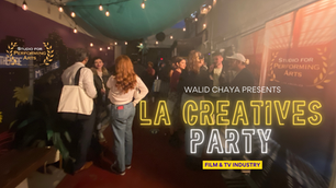 RSVP for LA CREATIVES PARTY: April 5, 2025 Film TV Creatives Mixer by Studio For Performing Arts LA