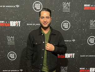Walid Chaya Attends Opening of Green Day’s ‘American Idiot’ The Musical at Center Theatre Group Oct 2024