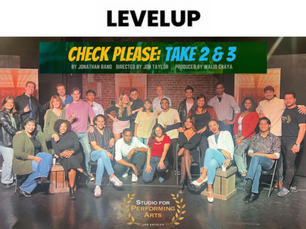 Our Diversity Scholarship Production 'Check Please: Take 2 & 3' in Level Up Magazine Nov 2025