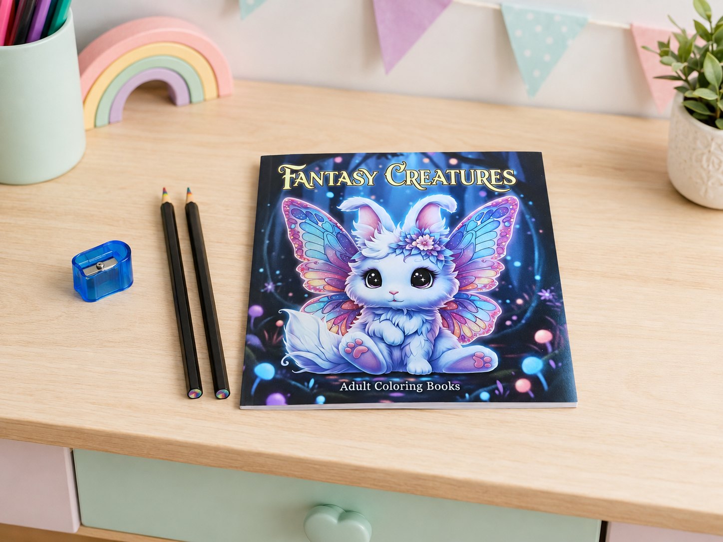 Kit de coloriage « Créatures Fantastiques » avec crayons magiques