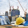 Structural engineer on a construction site