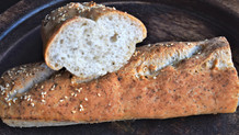 That Beautiful Black Pepper Sesame Seed Baguette