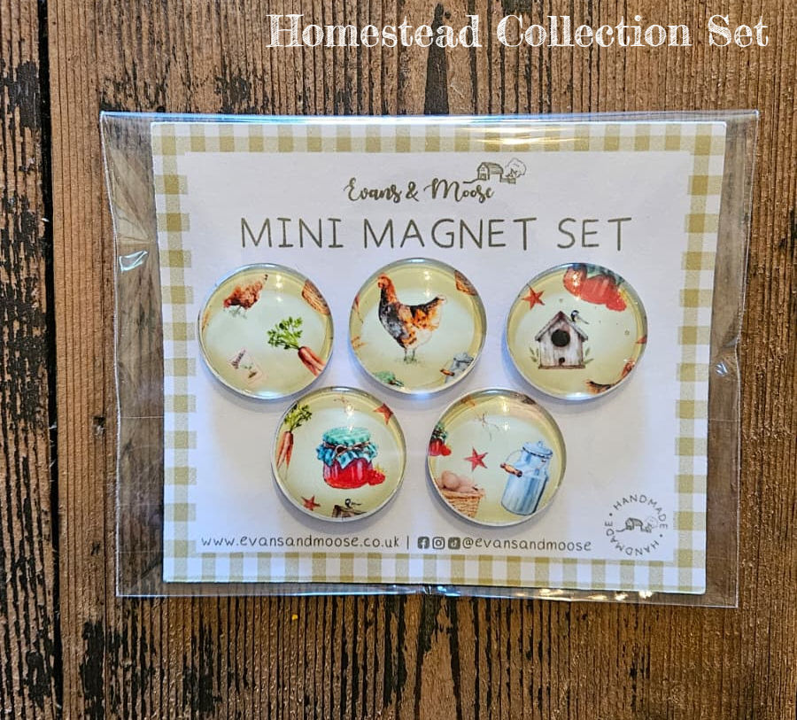 Thumbnail: Mini Glass Magnet Set